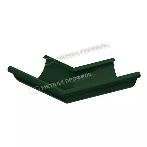 Угол желоба наружный МЕТАЛЛ ПРОФИЛЬ Foramina PUR D150 Ral 6005 купить в екатеринбурге