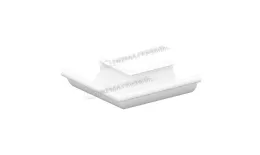Угол желоба наружный МЕТАЛЛ ПРОФИЛЬ Foramina PUR D125 Ral 9010. Цена: 1158 руб. Артикул: 29952