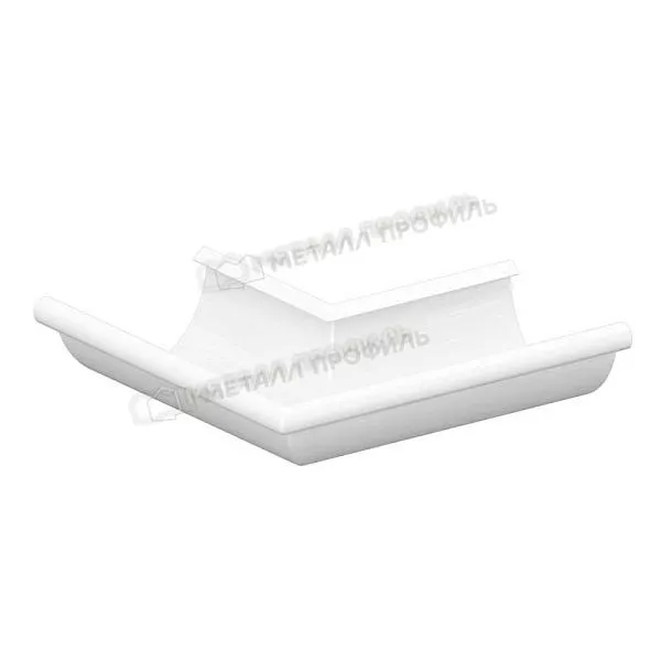 Угол желоба наружный МЕТАЛЛ ПРОФИЛЬ Foramina PUR D125 Ral 9010 купить в екатеринбурге