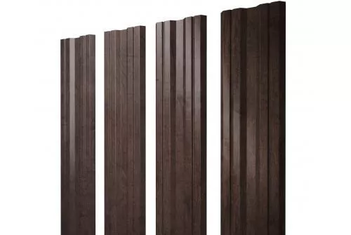 Штакетник Grand Line Twin 0,45 Print Elite Antique Wood Античное дерево купить в екатеринбурге