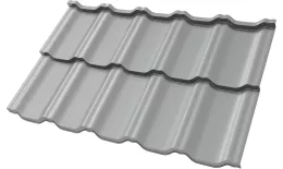 Металлочерепица Grand Line Квинта Уно (Kvinta Uno) 0,45 Полиэстер RAL 9006 бело-алюминиевый. Цена: 561 руб. Артикул: GrandLineKU-pe9006