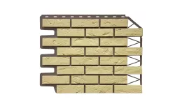 Фасадная панель Fineber КИРПИЧ БАВАРСКИЙ Песочный. Артикул: 47511