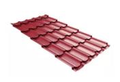 Металлочерепица GL Kvinta Plus 3D 0,5 Quarzit RAL 3005 красное вино – Купить оптом и в розницу