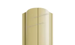 Штакетник Металл Профиль ELLIPSE-O (Закругленный) РЕ 0,4 мм RAL 1014 Слоновая кость. Цена: 995 руб. Артикул: MP_Sht_156