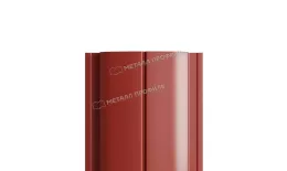 Штакетник Металл Профиль ELLIPSE-Т (Прямой) Полиэстер 0,45 мм RAL 3009 Оксидно-красный. Цена: 1020 руб. Артикул: MP_Sht_241