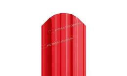 Штакетник Металл Профиль TRAPEZE-O (Закругленный) РЕ 0,45 мм RAL 3020 Насыщенный красный. Цена: 1043 руб. Артикул: MP_Sht_320