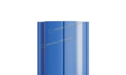 Штакетник Металл Профиль ELLIPSE-Т (Прямой) Полиэстер 0,45 мм RAL 5005 Сигнальный синий. Цена: 1020 руб. Артикул: MP_Sht_244