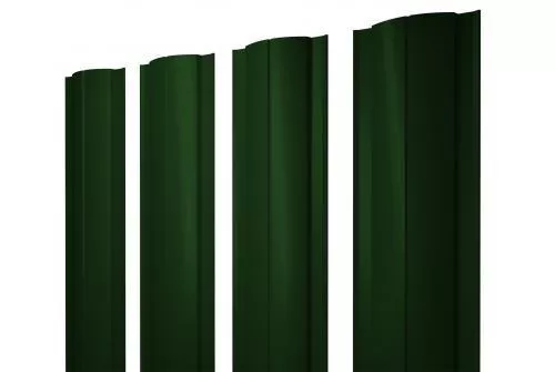 Штакетник Grand Line Круглый 0,5 Velur RAL 6005 Зеленый мох купить в екатеринбурге