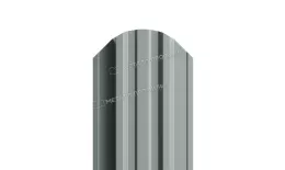 Штакетник Металл Профиль TRAPEZE-O (Закругленный) РЕ 0,45 мм RAL 7005 Мышино-серый. Цена: 1043 руб. Артикул: MP_Sht_325