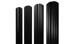 Штакетник Grand Line Twin фигурный 0,45 Drap ST RAL 9005 Черный. Цена: 104 руб. Артикул: Twin_260