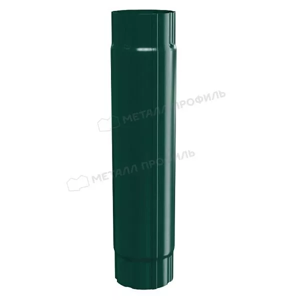 Труба соединительная МЕТАЛЛ ПРОФИЛЬ Foramina PUR D100х1000 Ral 6005 купить в екатеринбурге