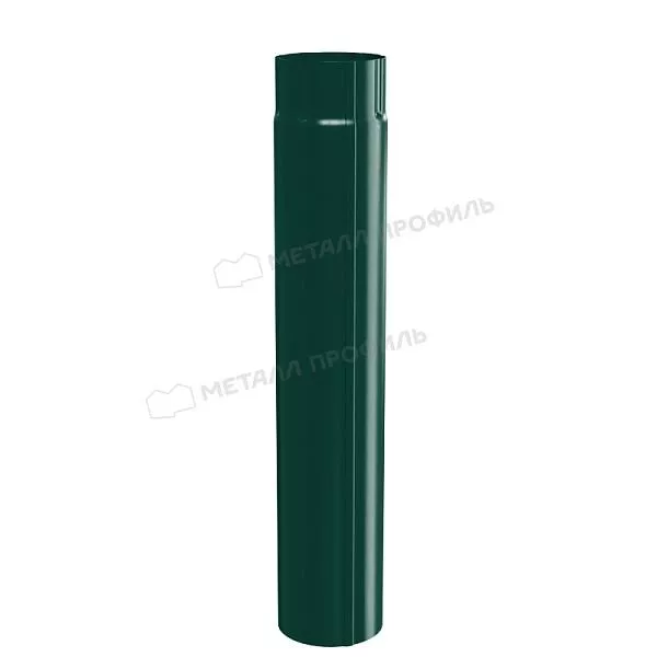 Труба водосточная МЕТАЛЛ ПРОФИЛЬ Foramina PUR D100х3000 Ral 6005 купить в екатеринбурге