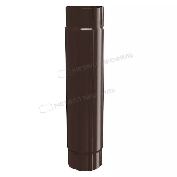 Труба соединительная МЕТАЛЛ ПРОФИЛЬ Foramina PUR D100х1000 Ral 8017 купить в екатеринбурге