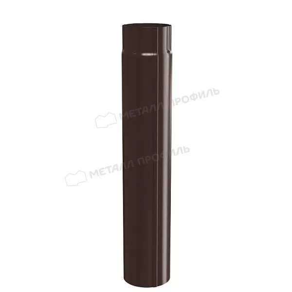 Труба водосточная МЕТАЛЛ ПРОФИЛЬ Foramina PUR D100х3000 Ral 8017 купить в екатеринбурге