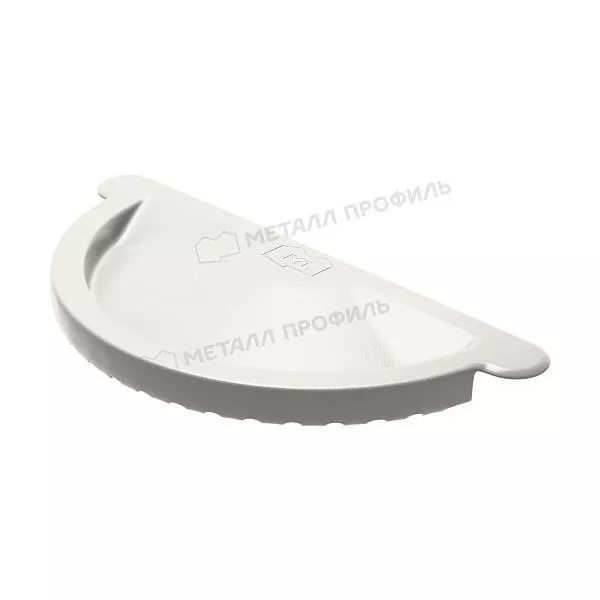 Заглушка желоба МЕТАЛЛ ПРОФИЛЬ Foramina PUR D125 Ral 9010 купить в екатеринбурге