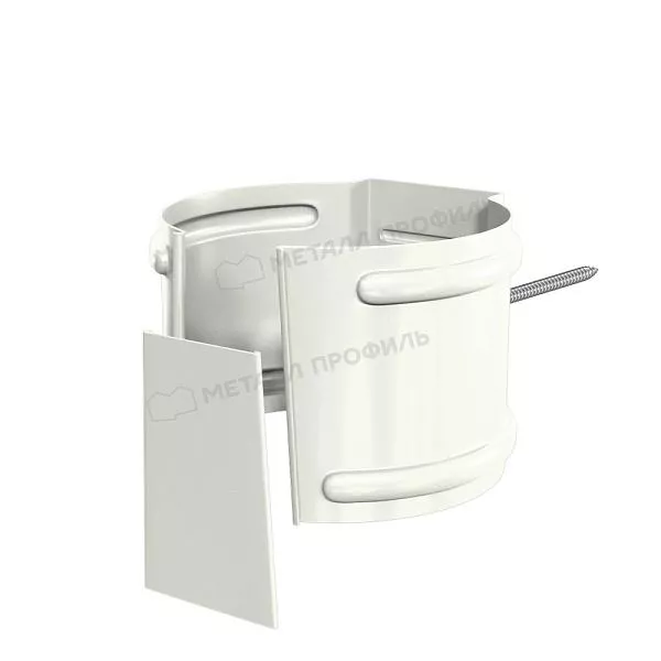 Держатель трубы Foramina PUR D100 (на кирпич) (PUR_Д-01-9010\9010-0.6) купить в екатеринбурге