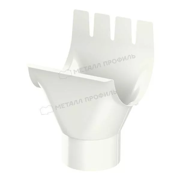 Воронка выпускная МЕТАЛЛ ПРОФИЛЬ Foramina PUR D125/100 Ral 9010 купить в екатеринбурге