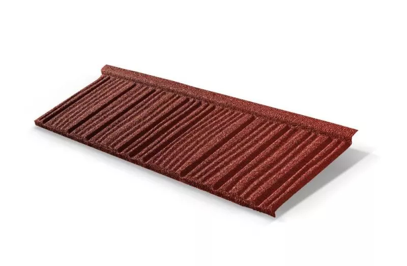 Композитная черепица Metrotile WoodShake Красный купить в екатеринбурге