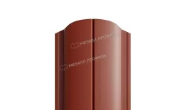 Штакетник Металл Профиль ELLIPSE-O (Закругленный) PURETAN 0,5 мм RR 29 бургудский. Артикул: MP_Sht_211