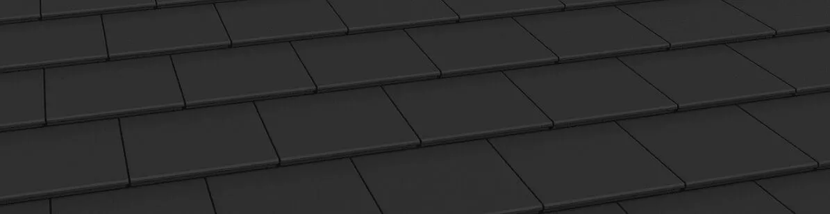Рядовая черепица Тегалит черный Braas купить в екатеринбурге