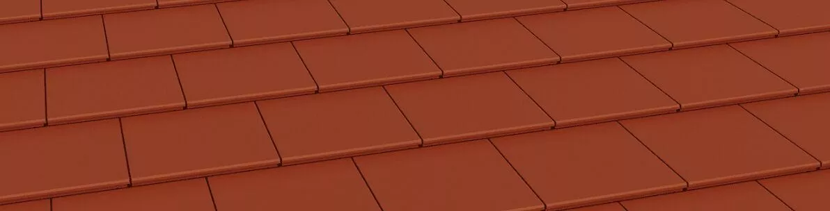 Рядовая черепица Тегалит красный Braas купить в екатеринбурге