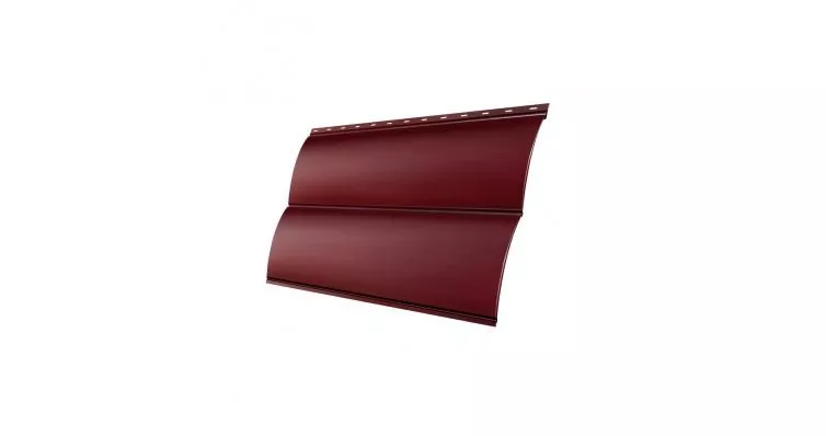 Сайдинг Блок-хаус 0,390 0,5 Satin RAL 3005 красное вино купить в екатеринбурге