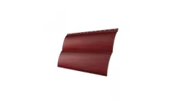 Сайдинг Блок-хаус 0,390 0,5 Satin RAL 3009 оксидно-красный. Артикул: 40562