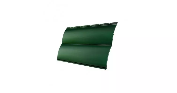 Сайдинг Блок-хаус 0,390 0,5 Satin RAL 6005 зеленый мох купить в екатеринбурге