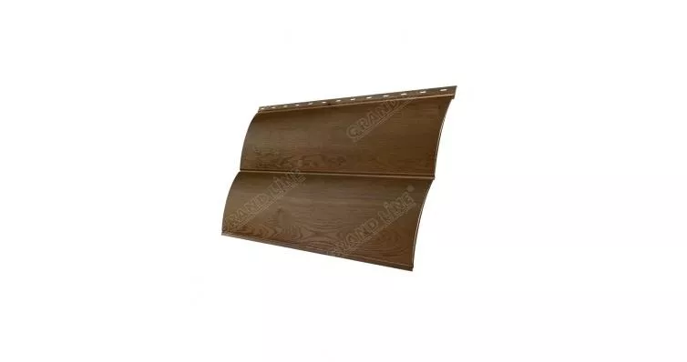 Сайдинг Блок-хаус 0,390 Grand Line 0,45 Print Elite Antique Wood TwinColor купить в екатеринбурге