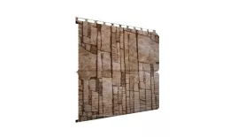 Металлический сайдинг Grand Line ЭкоБрус Gofr Colority Print 0,45 мм Камень песчаник. Артикул: GrandLine-MS1145