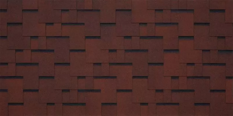 Гибкая черепица Tegola SANREMO Rosso 402 (красный) купить в екатеринбурге