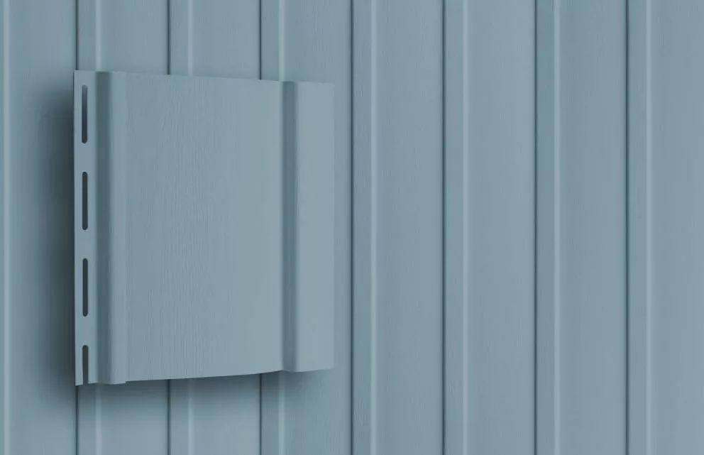 Сайдинг Вертикальный Grand Line Color Plus голубой (3,0м) купить в екатеринбурге
