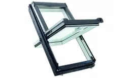 Окно ROTO Designo R49 К WD 54х78 из ПВХ двухкамерное. Цена: 93670 руб. Артикул: RotoR45_WD_044