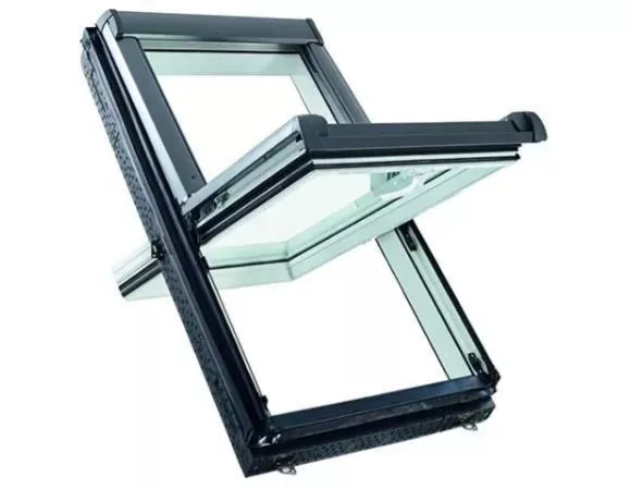 Окно ROTO Designo R89G К WD 54х118 из ПВХ двухкамерное купить в екатеринбурге