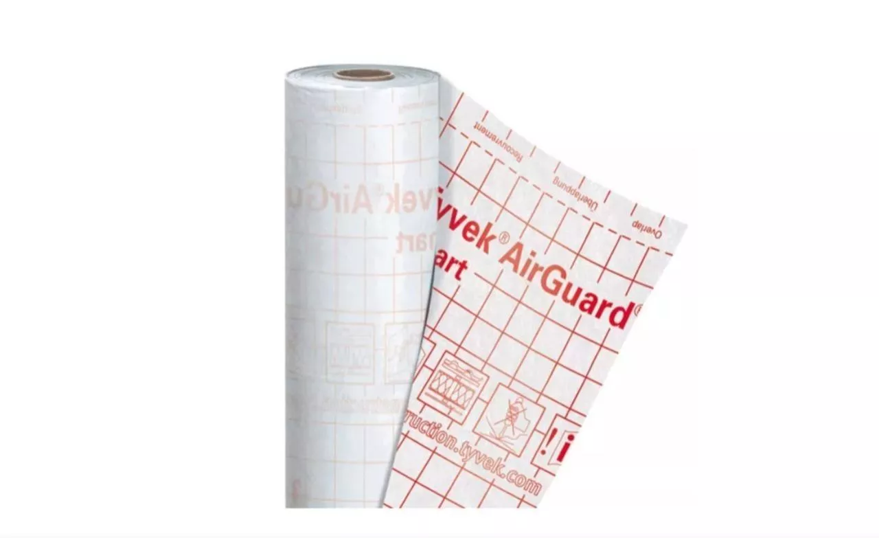 Tyvek AirGuard Smart адаптивная пароиз. с перем. паропрониц SD 0.2-35 купить в екатеринбурге