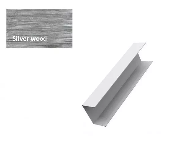 Крышка 65х60 жалюзи Milan, Tokyo 0,45 Print Premium Silver Wood (для калиток и ворот) GL купить в екатеринбурге