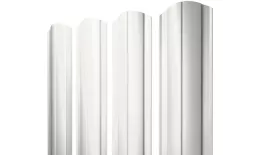 Штакетник Круглый фигурный 0,45 PE RAL 9003 сигнальный белый. Цена: 127 руб. Артикул: 37957