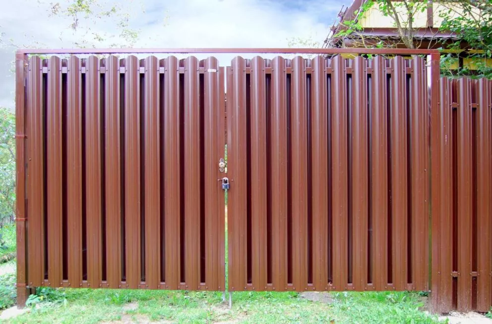 Штакетник Круглый фигурный 0,45 Print Elite Cherry Wood TwinColor купить в екатеринбурге