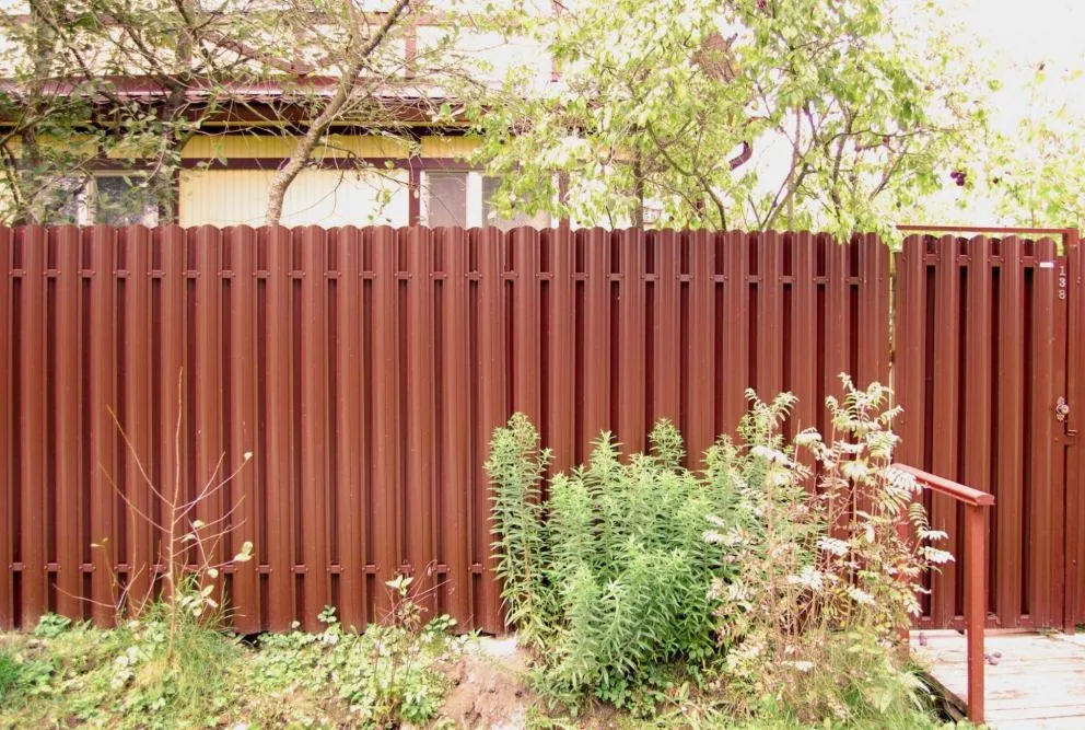 Штакетник Круглый фигурный 0,45 Print Elite Cherry Wood TwinColor купить в екатеринбурге