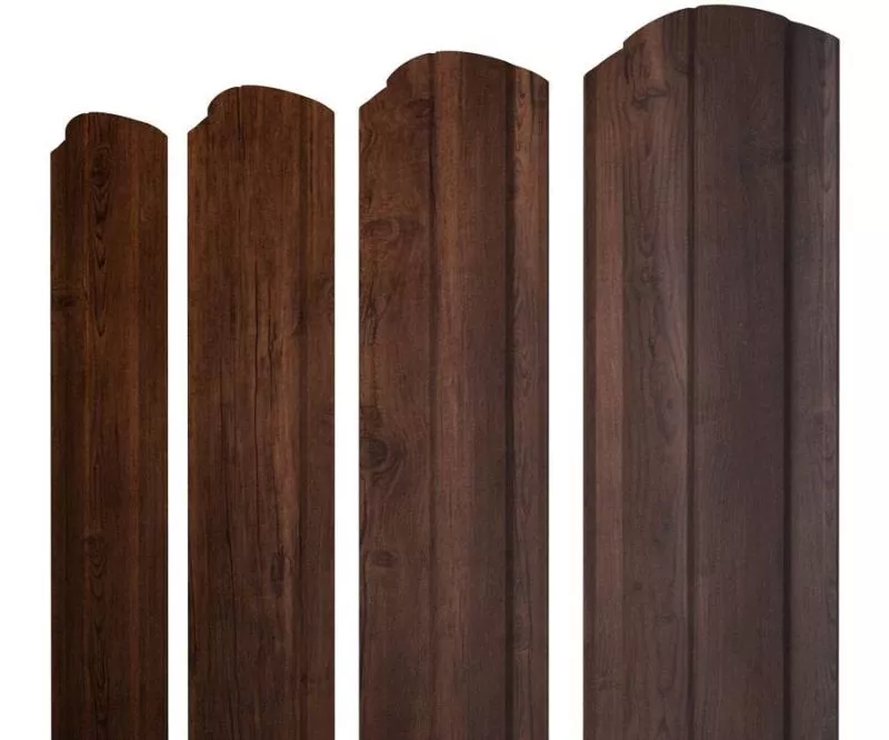 Штакетник Круглый фигурный 0,45 Print Premium Cherry Wood Fresh купить в екатеринбурге