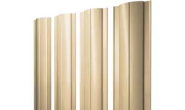 Штакетник Круглый с прямым резом 0,45 PE RAL 1014 слоновая кость. Цена: 128 руб. Артикул: 46301