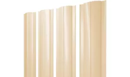 Штакетник Круглый с прямым резом 0,45 PE RAL 1015 светлая слоновая кость. Цена: 127 руб. Артикул: 46302