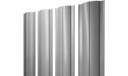 Штакетник Круглый с прямым резом 0,45 PE RAL 7004 сигнальный серый. Цена: 127 руб. Артикул: 45784