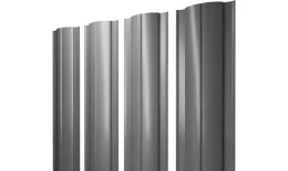 Штакетник Круглый с прямым резом 0,45 PE RAL 7005 мышино-серый. Цена: 129 руб. Артикул: 39097