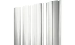 Штакетник Круглый с прямым резом 0,45 PE RAL 9003 сигнальный белый. Цена: 127 руб. Артикул: 45785