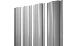 Штакетник Круглый с прямым резом 0,45 PE RAL 9006бело-алюминиевый. Цена: 128 руб. Артикул: 39098