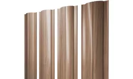 Штакетник Круглый с прямым резом 0,45 Print Elite Honey Wood TwinColor. Цена: 192 руб. Артикул: 46304