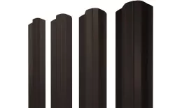 Штакетник Grand Line М-образный В фигурный 0,5 Satin RR 32 Темно-коричневый. Цена: 102 руб. Артикул: Mfig_88