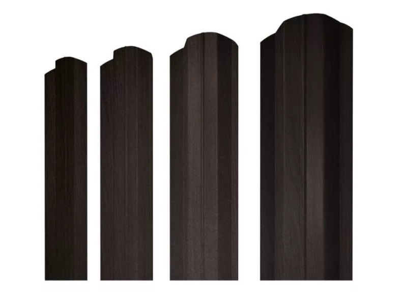 Штакетник Grand Line М-образный А фигурный 0,45 Print Elite Coffee Wood Кофейное дерево купить в екатеринбурге