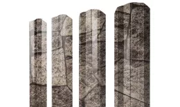 Штакетник М-образный А фигурный 0,45 Print Elite King Stone TwinColor. Цена: 126 руб. Артикул: 38433